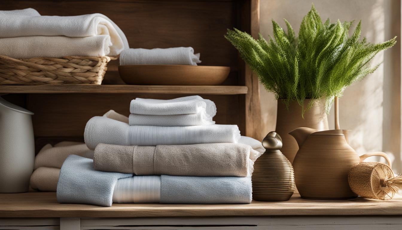 Washing and drying linen