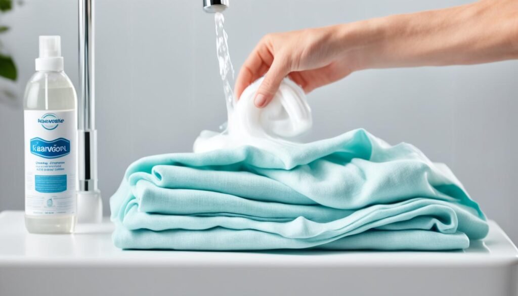 cara mencuci linen agar tidak kusut